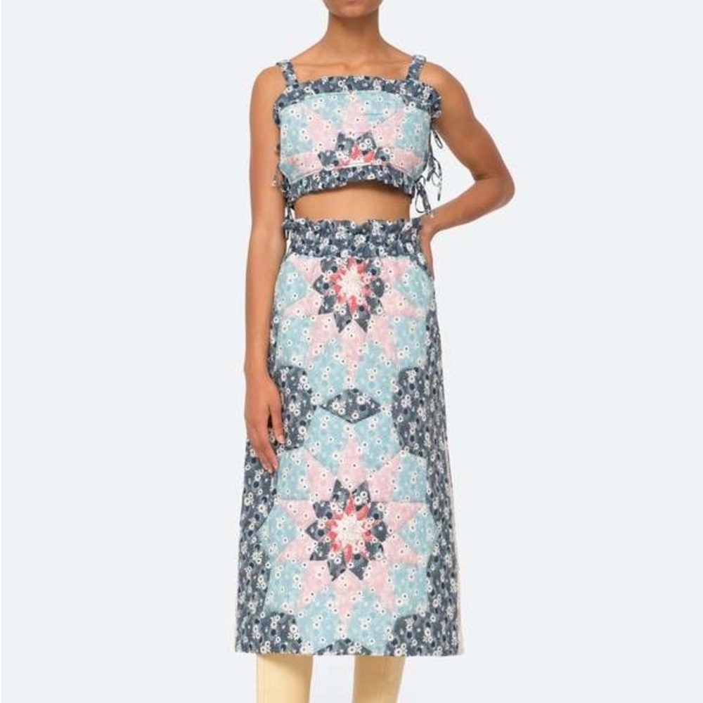 Sea NY Talia Quilted Skirt - Picture 3 of 5